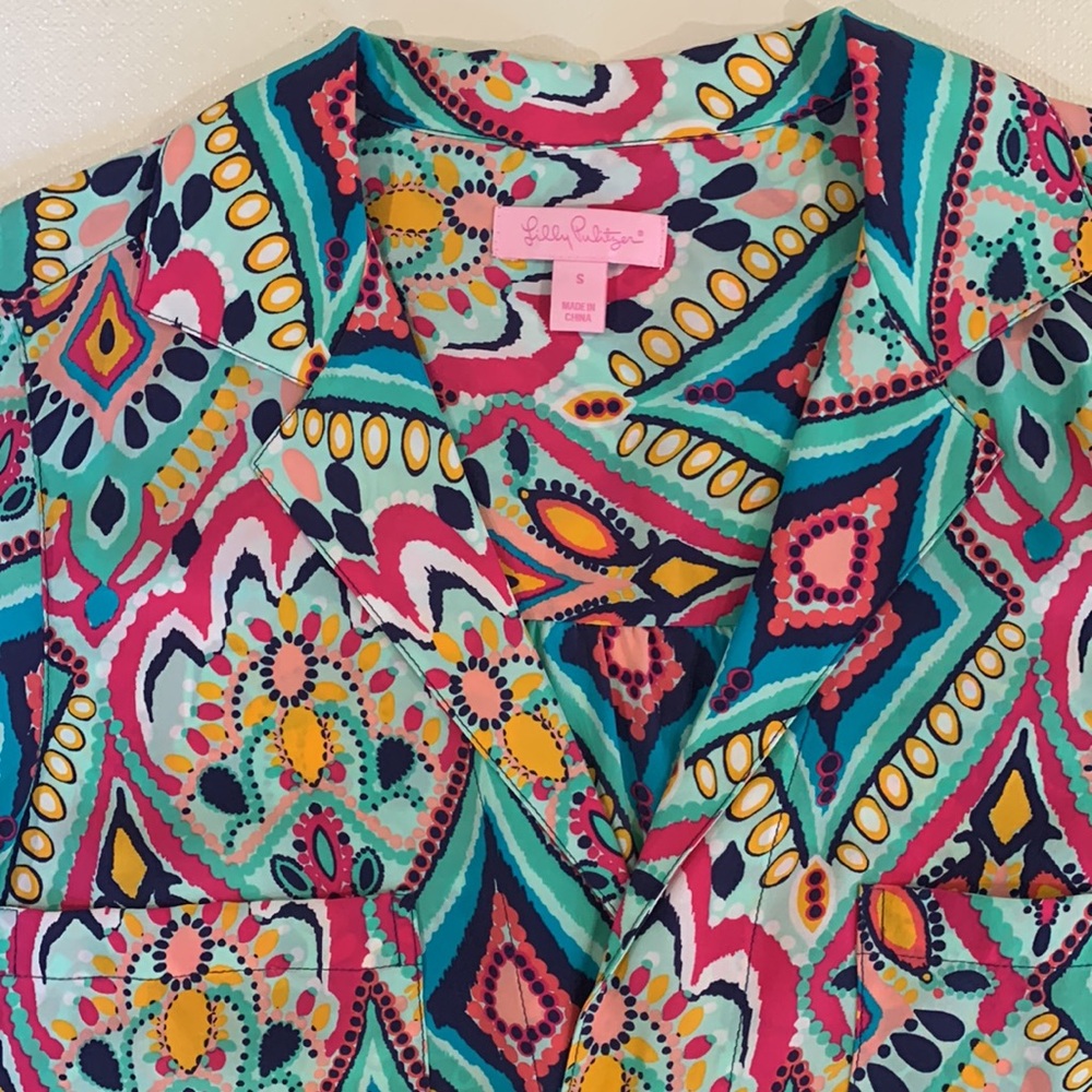 Lilly Pulitzer Silk Tunic
